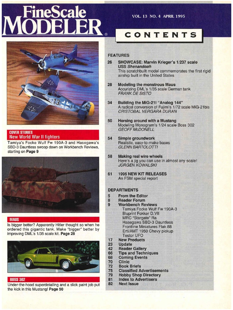 FineScale Modeler 1995-04 (Vol13-04)